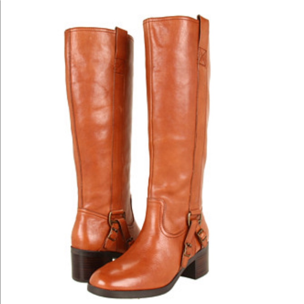 Lauren Ralph Lauren leather calvina boots